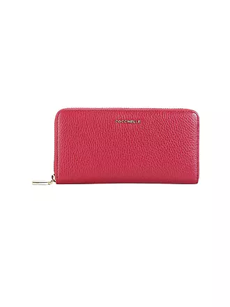 COCCINELLE | Portefeuille METALLIC SOFT | rot